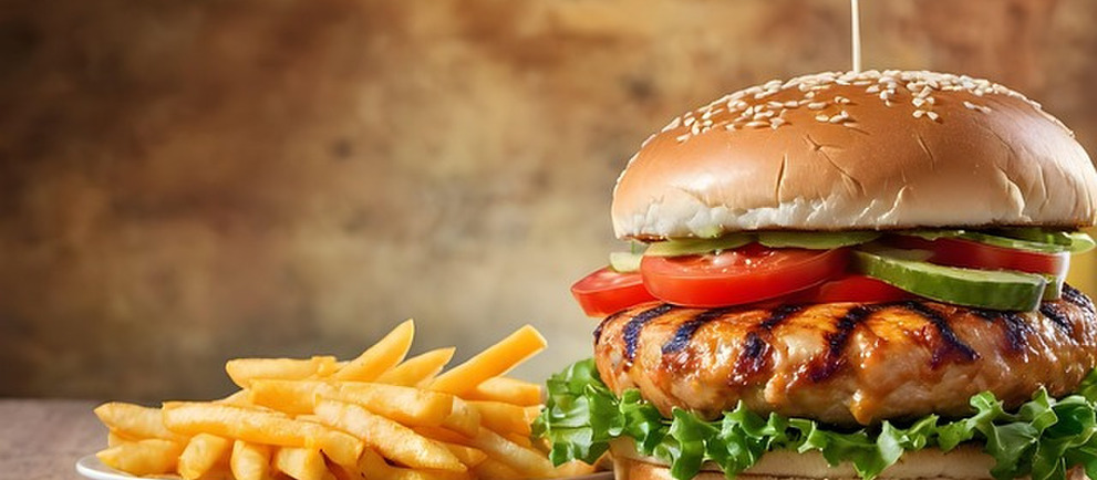 Symbolfoto von der Produktgruppe Burger